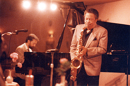 with Johnny Griffin